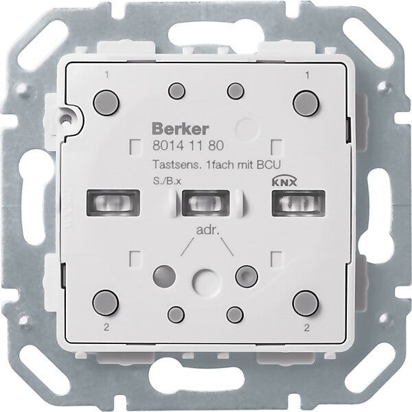 Hager/Berk Tastsensor-Modul 1f. m.BCU KNX 80141180